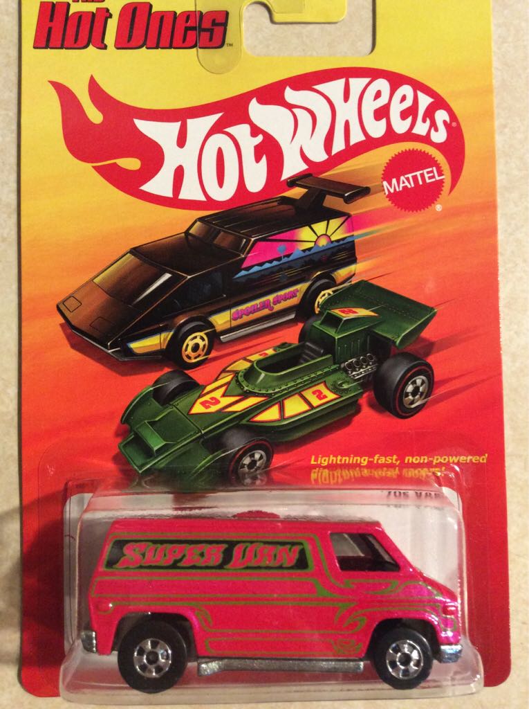 ‘70s Van Hot Ones - The Hot Ones toy car collectible - Main Image 1