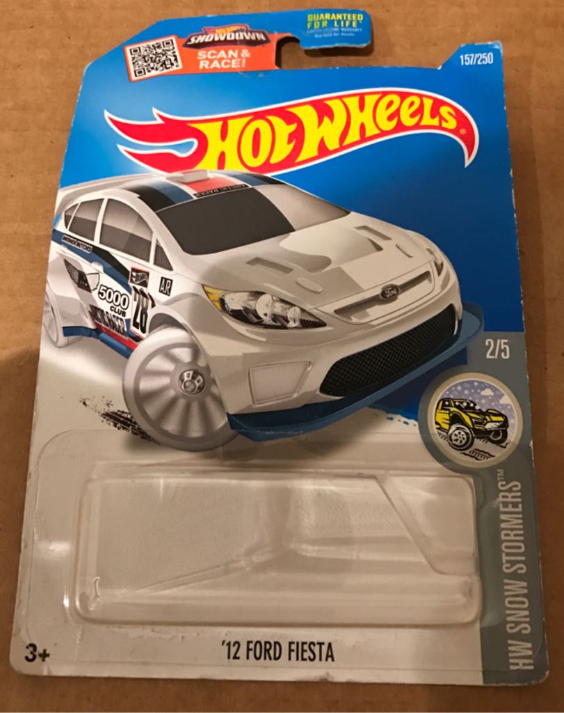 Ford Fiesta ’12 - ’16 HW Snow Stormers toy car collectible - Main Image 2