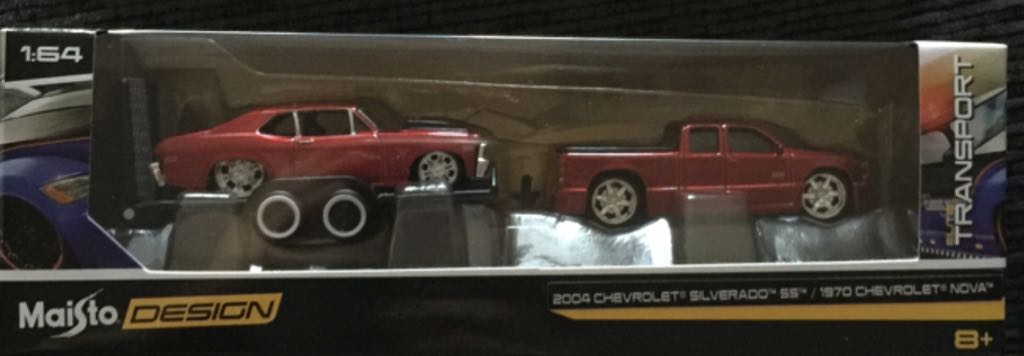 MD 2004 Chevrolet Silverado SS / 1970 Chevrolet Nova - Elite Transport toy car collectible - Main Image 1