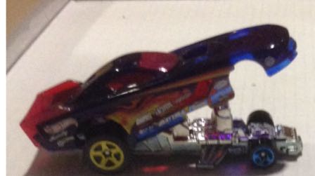 Funny Side Up  Morado - Hot Wheels toy car collectible - Main Image 2