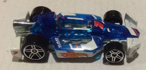 Arrow Dynamic Azul Transparente 7 - Hot Wheels toy car collectible - Main Image 2