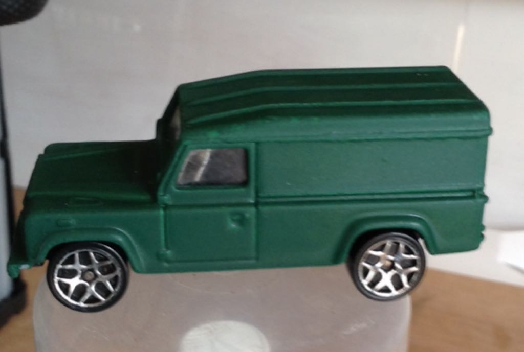 Custom Landrover Corgi  toy car collectible - Main Image 1