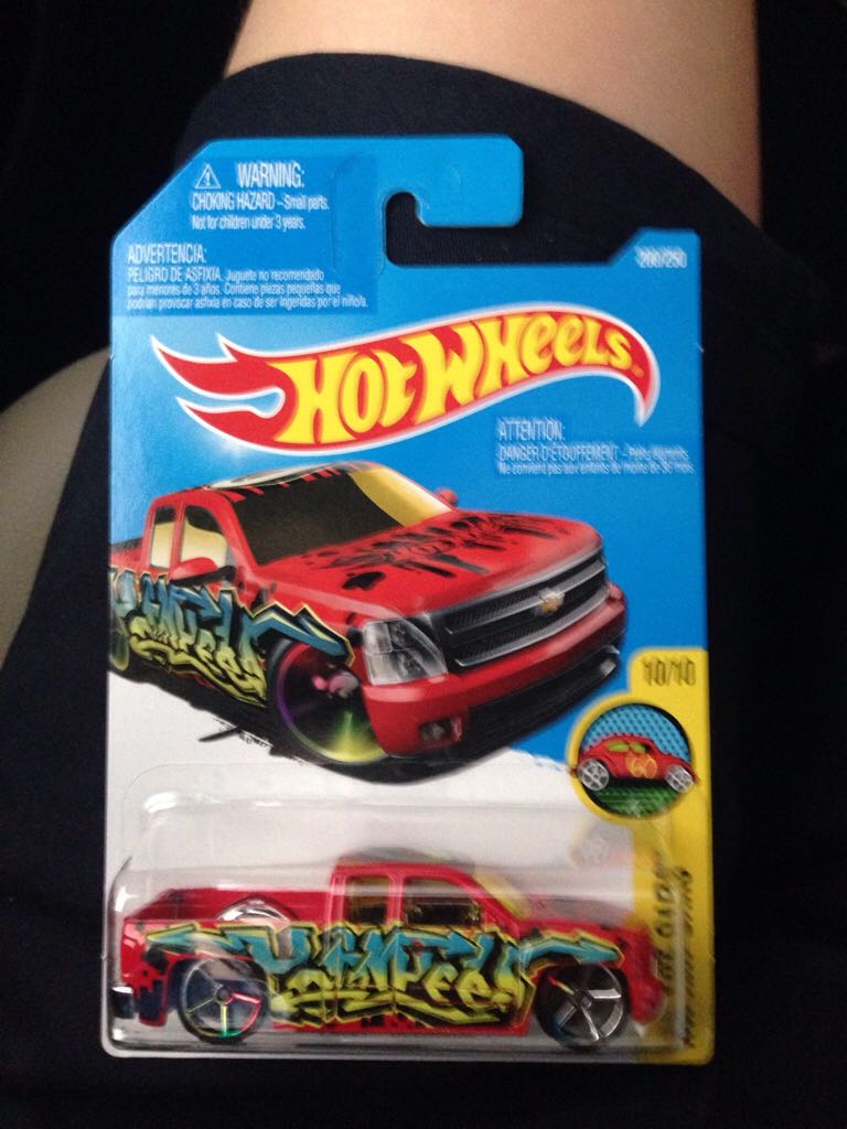 Chevy Silverado - ’16 HW Art Cars toy car collectible - Main Image 1