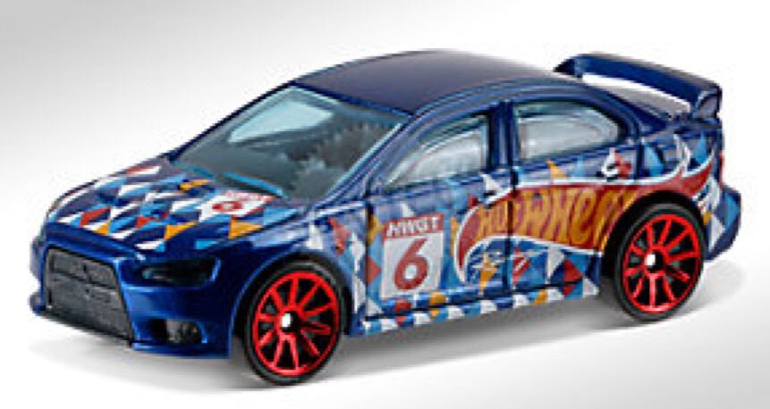 2008 Lancer Evolution - HW Race Team toy car collectible - Main Image 2