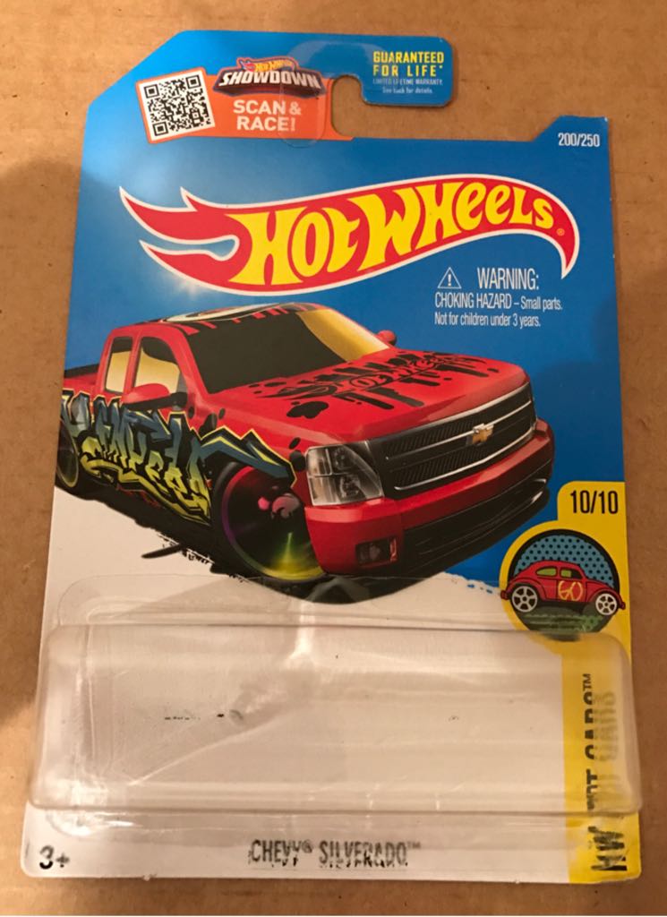 Chevy Silverado - ’16 HW Art Cars toy car collectible - Main Image 2