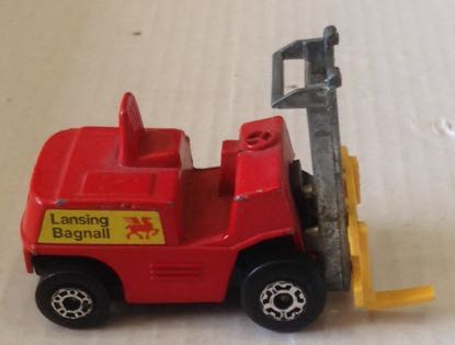 Montacargas Fork Lift Rojo - Machtbox Lesney toy car collectible - Main Image 2