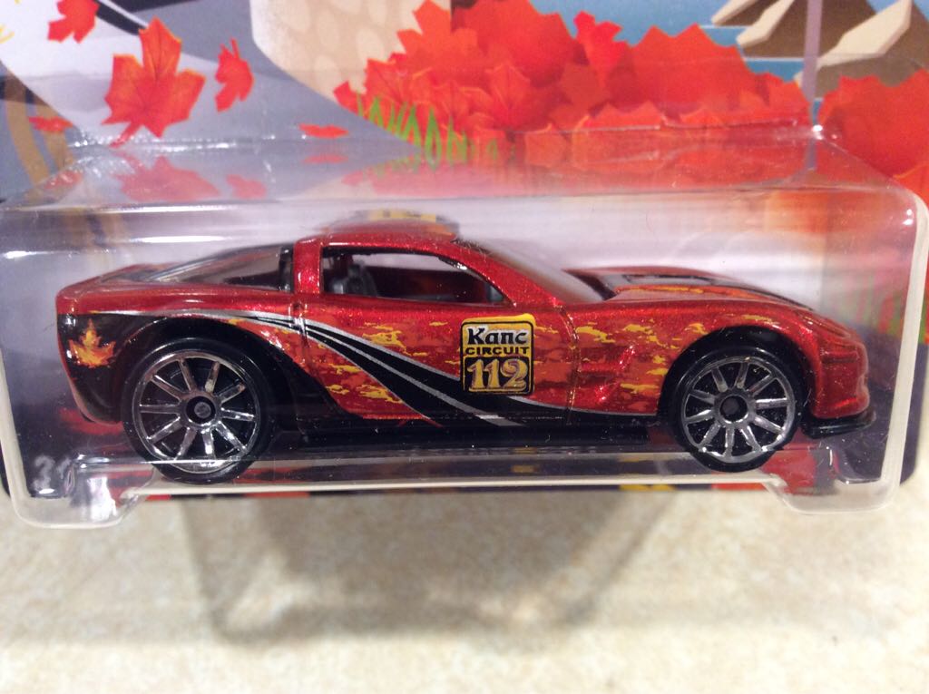 09 Corvette ZR1 Road Trippin - HW Road Trippin’ toy car collectible - Main Image 2
