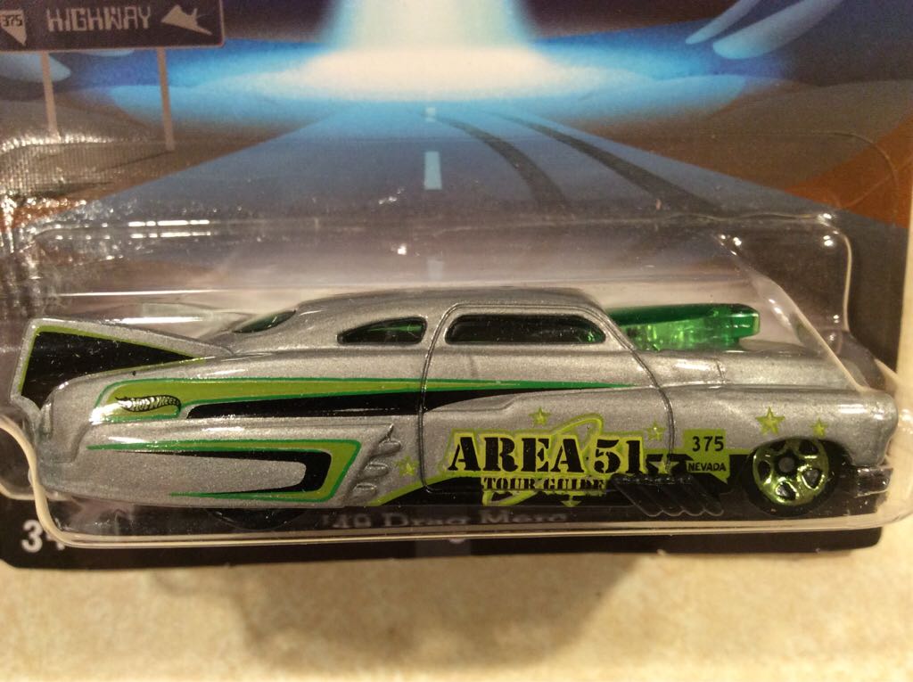 49 Drag Merc Road Trippin - HW Road Trippin’ toy car collectible - Main Image 2