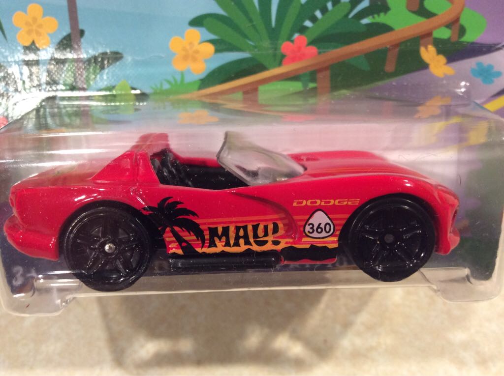 Dodge Viper RT/10 Road Trippin - HW Road Trippin’ toy car collectible - Main Image 2