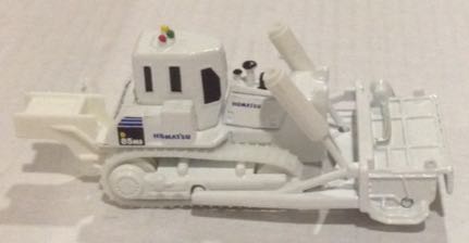 Trascabo Komatsu Blanco - Tomica toy car collectible - Main Image 2