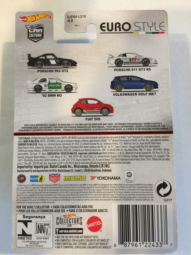 92 Bmw M3 - Car Culture - Euro Style toy car collectible - Main Image 2