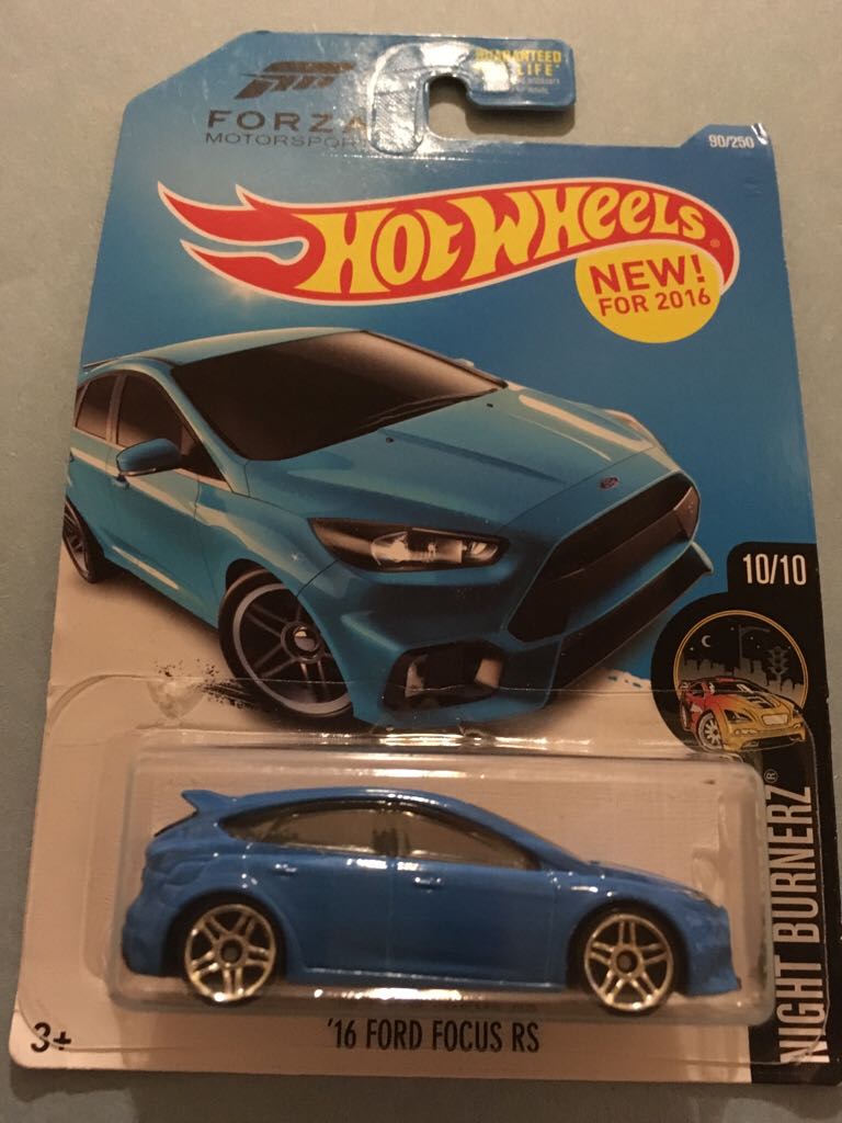 ’16 Ford Focus RS - 2016 Night Burnerz toy car collectible - Main Image 1