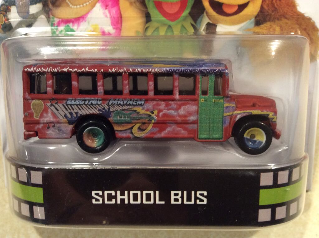 School Bus Muppets Retro Entertainment - Hw Retro Entertainment toy car collectible - Main Image 2