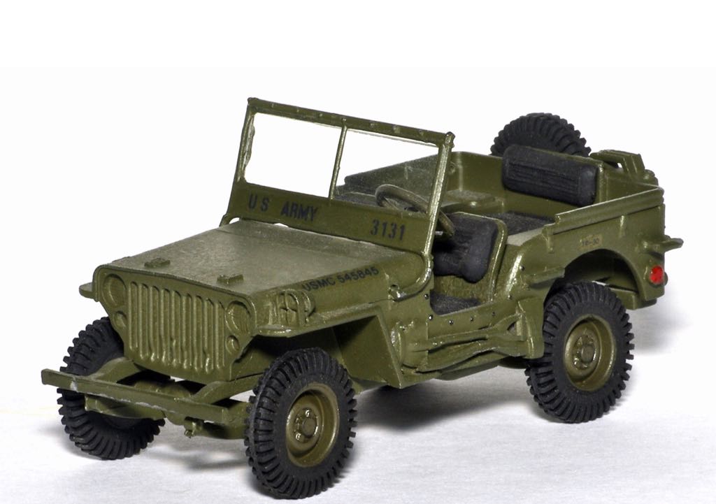1943 Jeep Willys - Jeep Anniversary Edition toy car collectible - Main Image 2