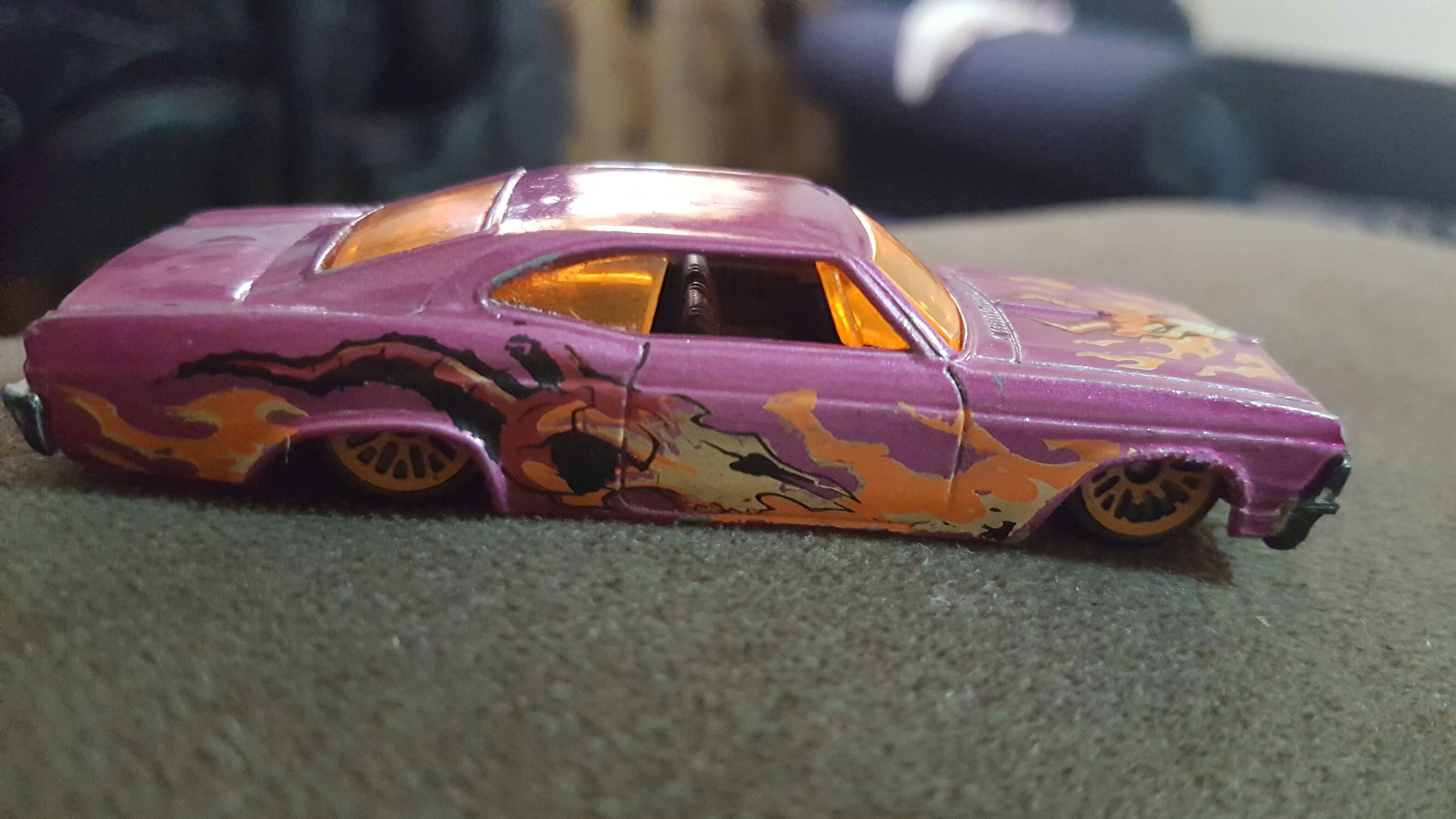 65 Chevy Impala Low Ride  toy car collectible - Main Image 2