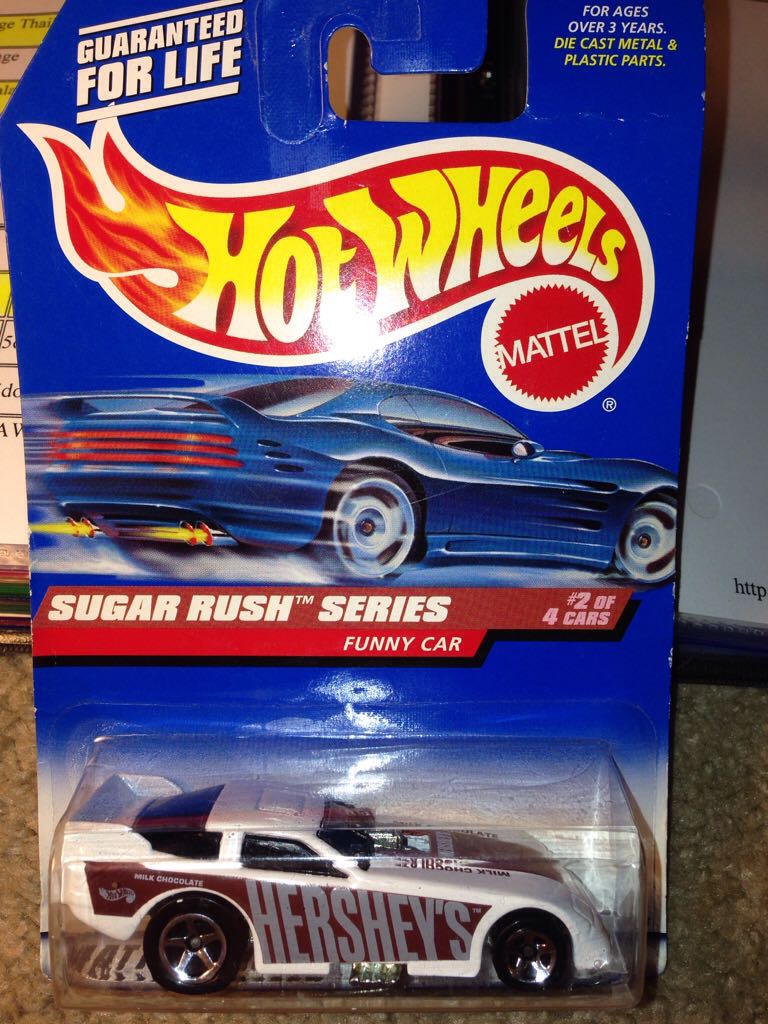 Funny Car - 1998 Sugar Rush Series toy car collectible - Main Image 1
