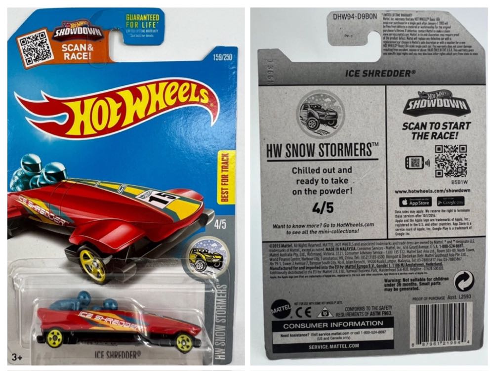 Ice Shredder - Snow Stormers™️ toy car collectible - Main Image 4