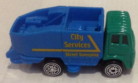 City Services Street Sweeping (Loose) - Maisto toy car collectible - Main Image 2
