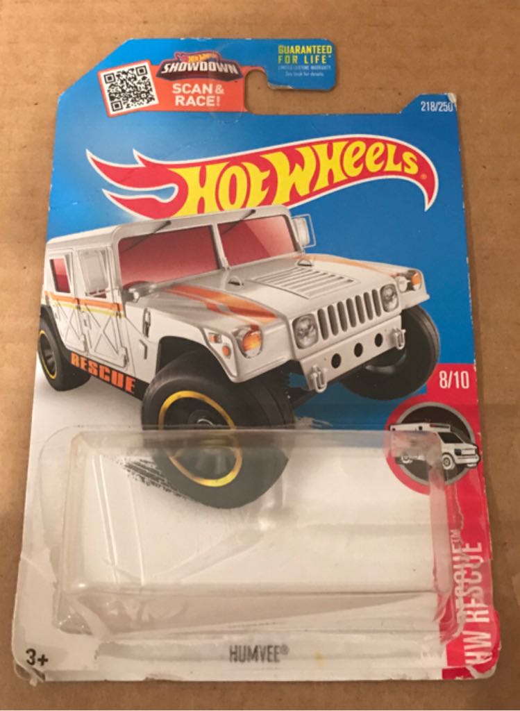 Humvee - HW Rescue toy car collectible - Main Image 2