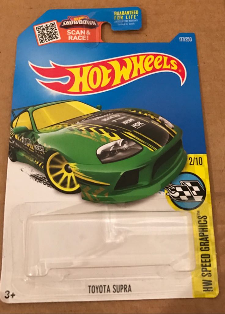 Toyota Supra - ’16 HW Speed Graphics toy car collectible - Main Image 2