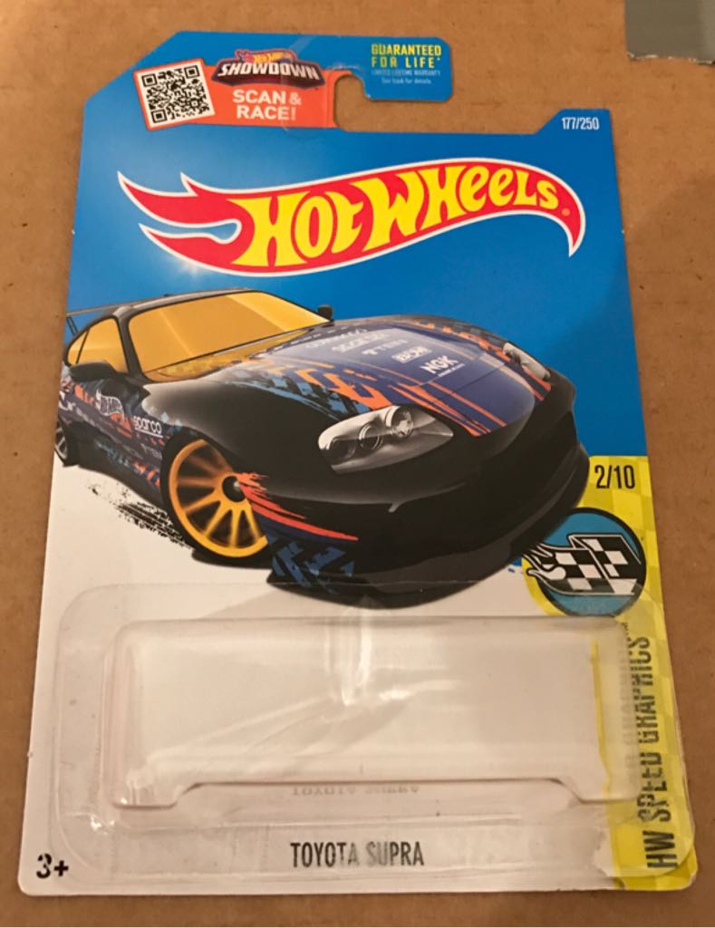Toyota Supra - ’16 HW Speed Graphics toy car collectible - Main Image 2
