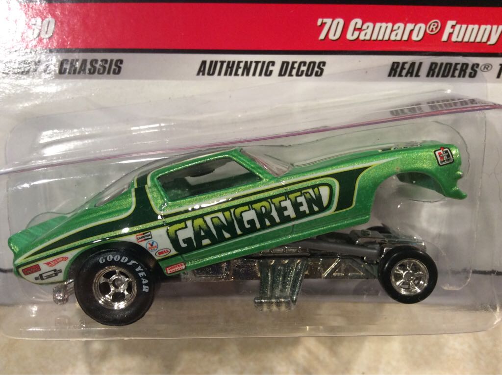 70 Camaro Funny Car - Dragstrip Demons toy car collectible - Main Image 2