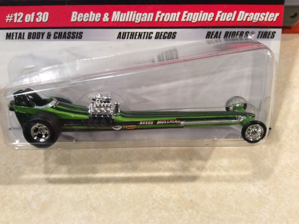 Beebe & Mulligan Front Engine Fuel Dragster - Dragstrip Demons toy car collectible - Main Image 2