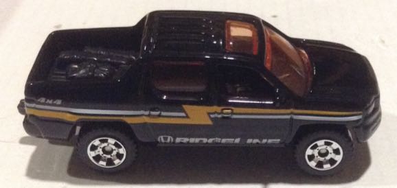 Honda Ridgeline Negra - Machtbox toy car collectible - Main Image 2