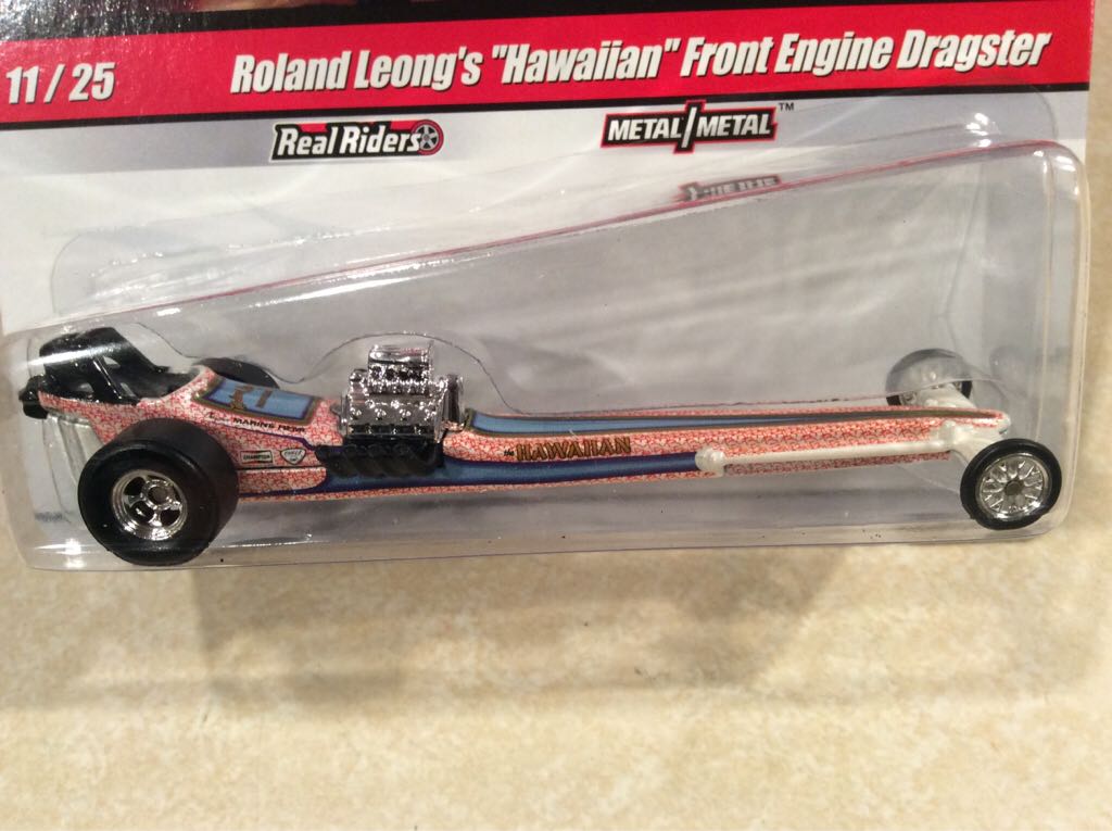 Roland Leong’s Hawaiian Front Engine Dragster - Dragstrip Demons toy car collectible - Main Image 2