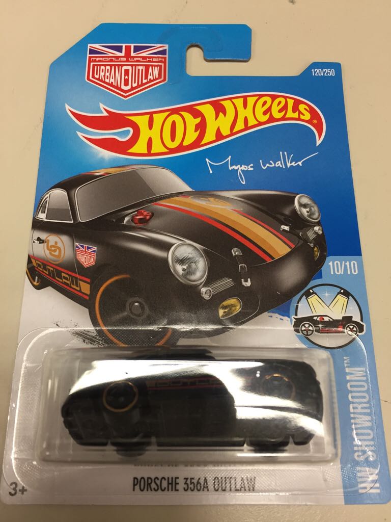Porsche 356A Outlaw - ’16 HW Showroom toy car collectible - Main Image 1