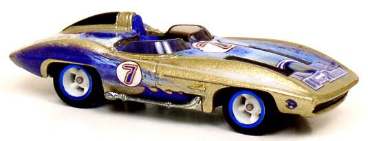 ’03 Corvette - Highway 35 World Race toy car collectible - Main Image 2