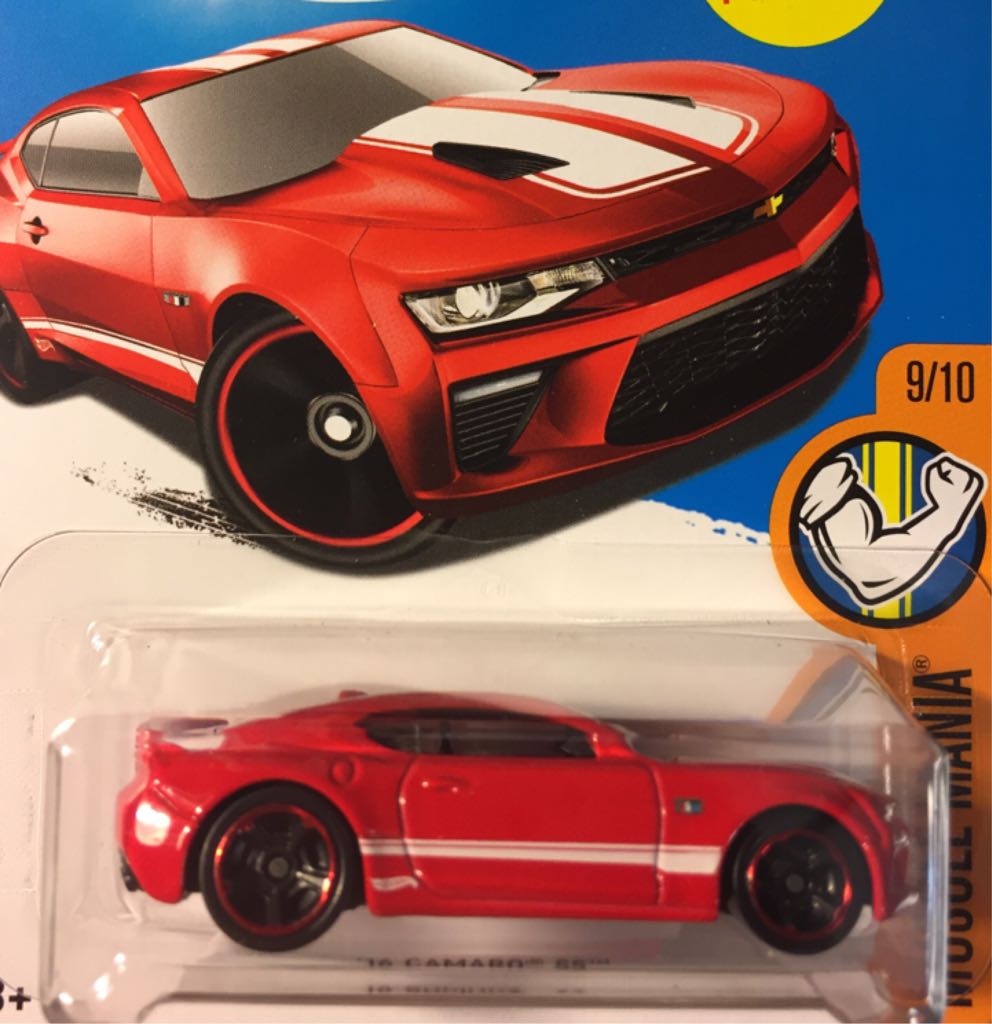 Camaro 2016 SS - HW Muscle Mania toy car collectible - Main Image 1