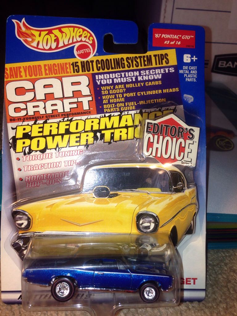 67 Pontiac GTO - 2000 Editors Choice Series toy car collectible - Main Image 1