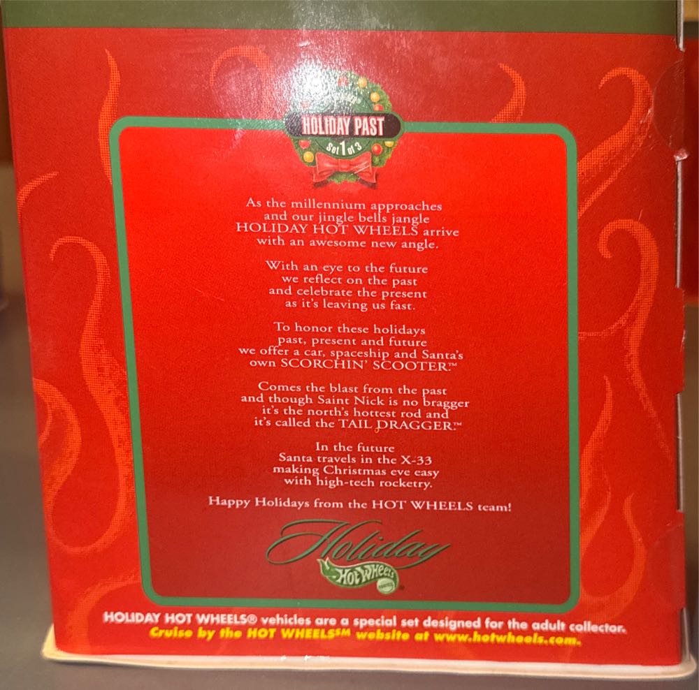 Tail Dragger - Holiday Hotwheels toy car collectible - Main Image 2