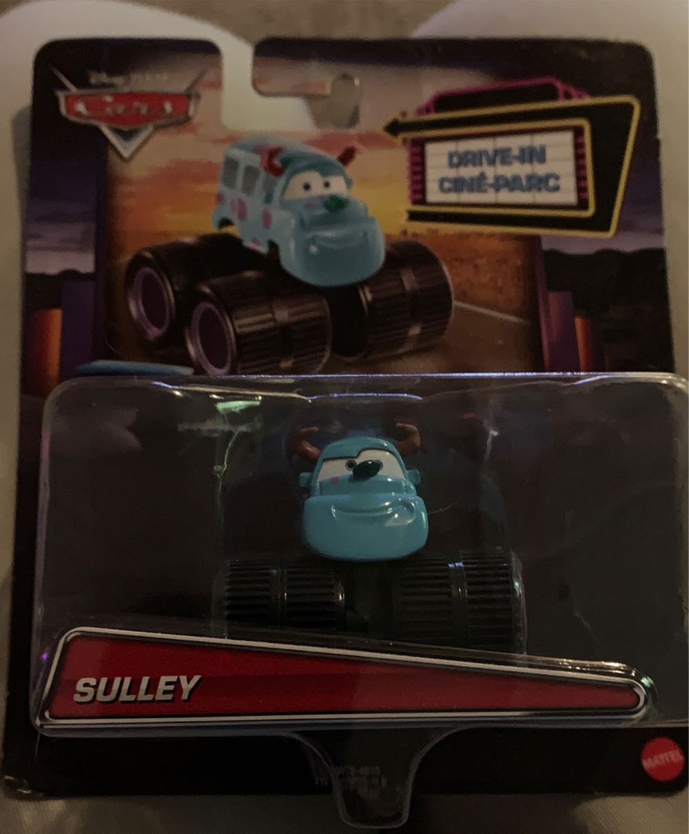 Sulley Car Monster Inc - Hot Wheels toy car collectible - Main Image 3
