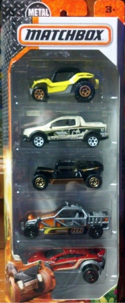 VW Seveiro Cross - 2016 - MBX 5 Pack - Desert toy car collectible - Main Image 1