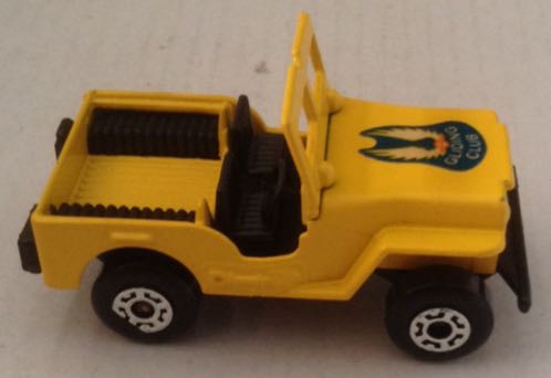 Jeep Gliding Club Amarillo - Machtbox Lesney toy car collectible - Main Image 2