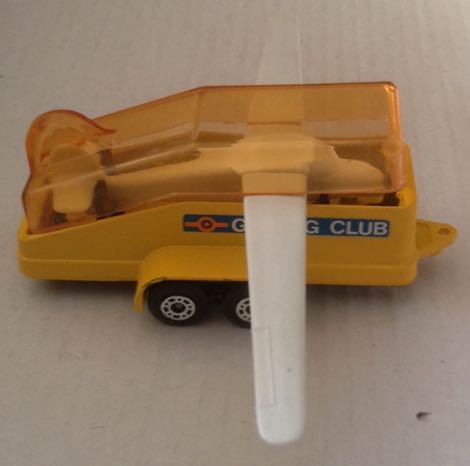 Remolque Planeador Gliding Club Amarillo - Machtbox Lesney toy car collectible - Main Image 2