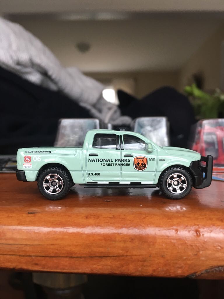 ‘15 Ram 1500 Police - MBX Heroic Rescue toy car collectible - Main Image 2