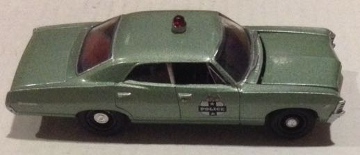Chevrolet Biscayne Glendale Police Verde - Greenlight toy car collectible - Main Image 2