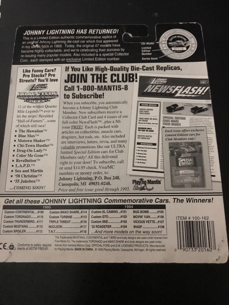 Johnny Lightning Custom Turbine - Johnny Lightning The Challengers toy car collectible - Main Image 2