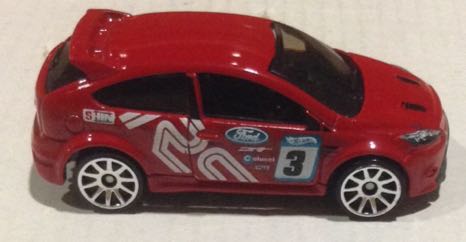 Ford Focus RS Rojo - Hot Wheels toy car collectible - Main Image 2