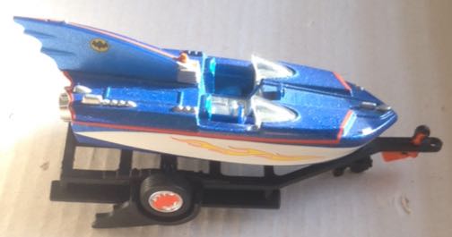 Bat Boat Azul Con Remolque - DC Comics toy car collectible - Main Image 2