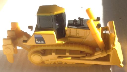 Kumatzu Bulldozer Amarillo - Tomica toy car collectible - Main Image 2