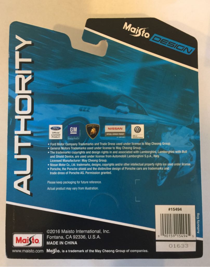 2014 Corvette Stingray Coupe - 2016 - Maisto Design Exotics toy car collectible - Main Image 2