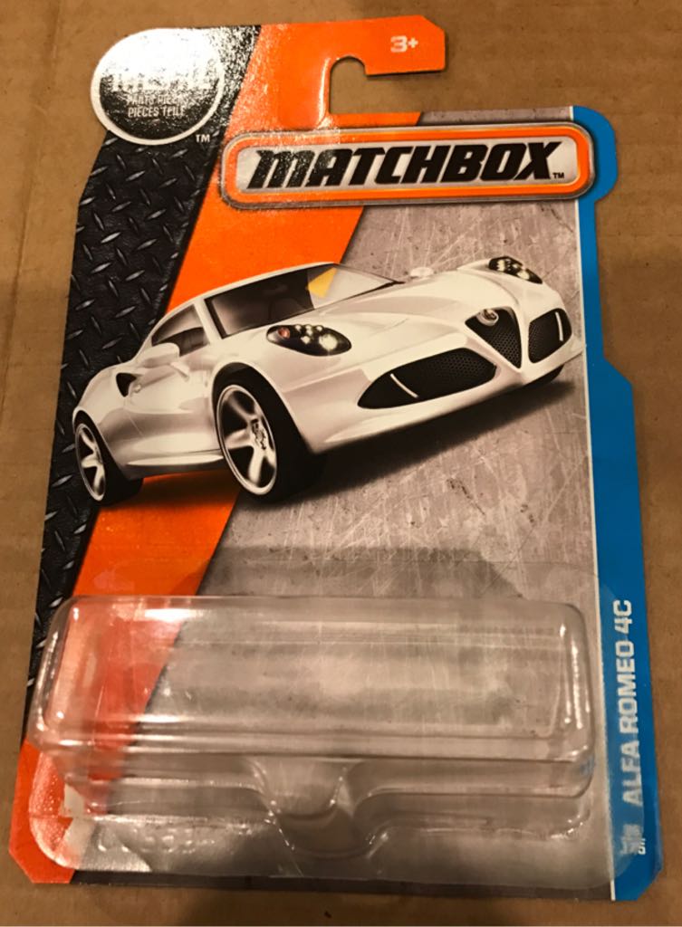Alfa Romeo 4c - 2016 - MBX Adventure City toy car collectible - Main Image 2