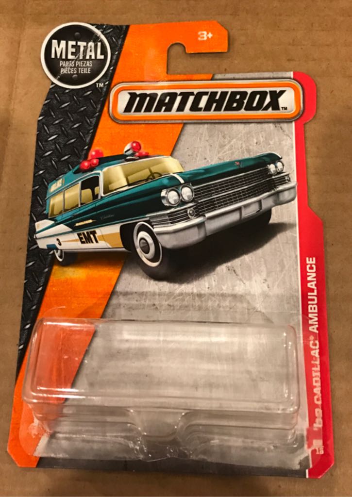 Cadillac Ambulance ’63 - 2016 - MBX Heroic Rescue toy car collectible - Main Image 2