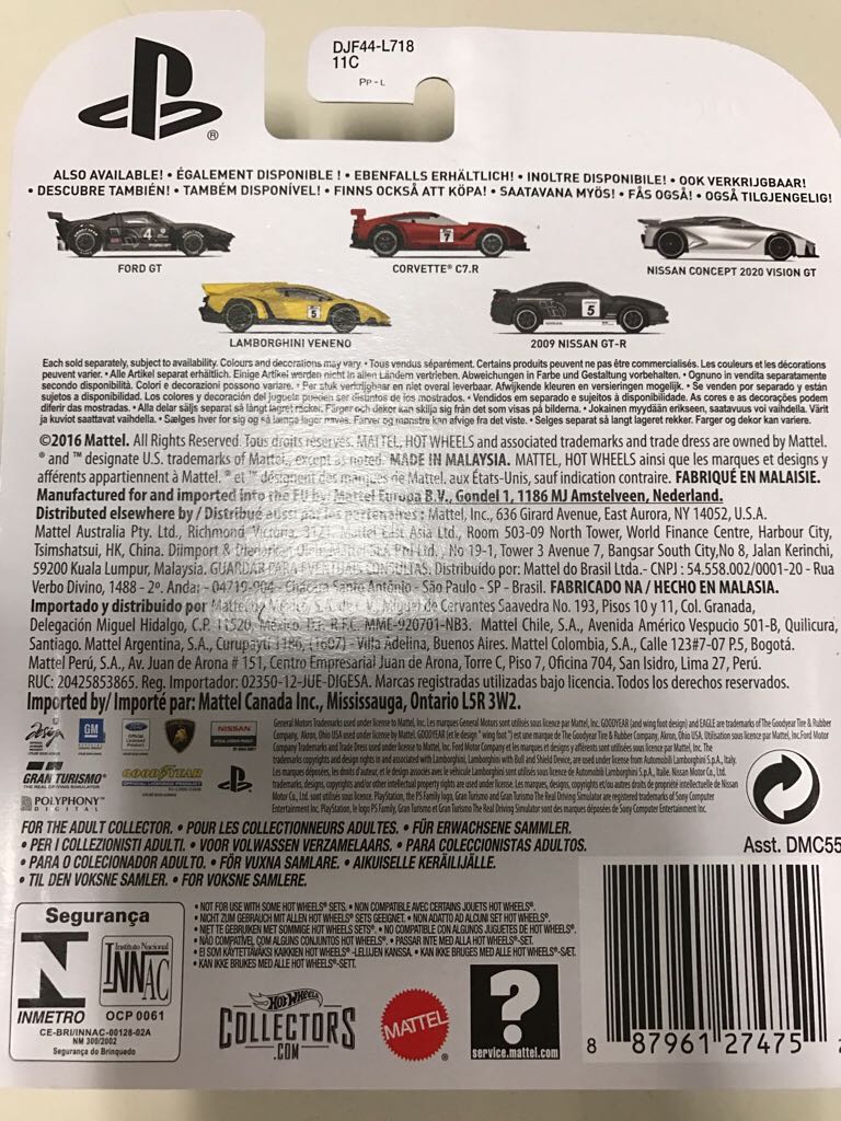 Corvette CR.7 - Gran Turismo Retro 2016 toy car collectible - Main Image 2