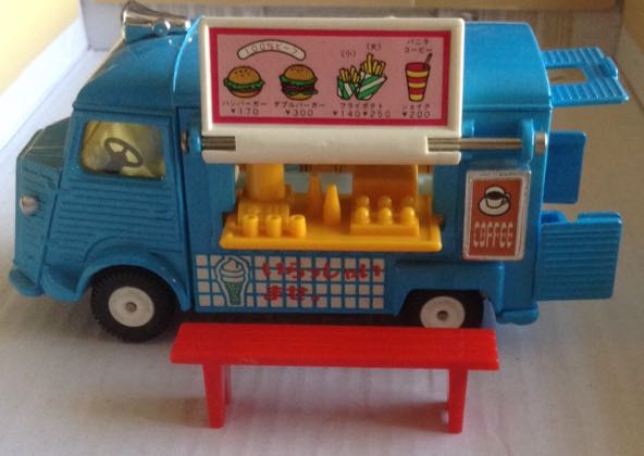 Cotroen Carro De Hamburguesas Azul - Dandy Tomica toy car collectible - Main Image 2