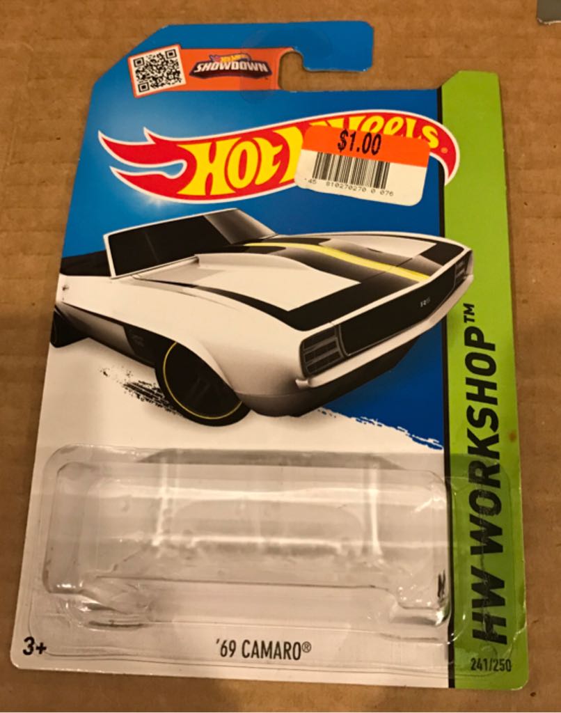 Camaro ’69 - HW WORKSHOP toy car collectible - Main Image 2